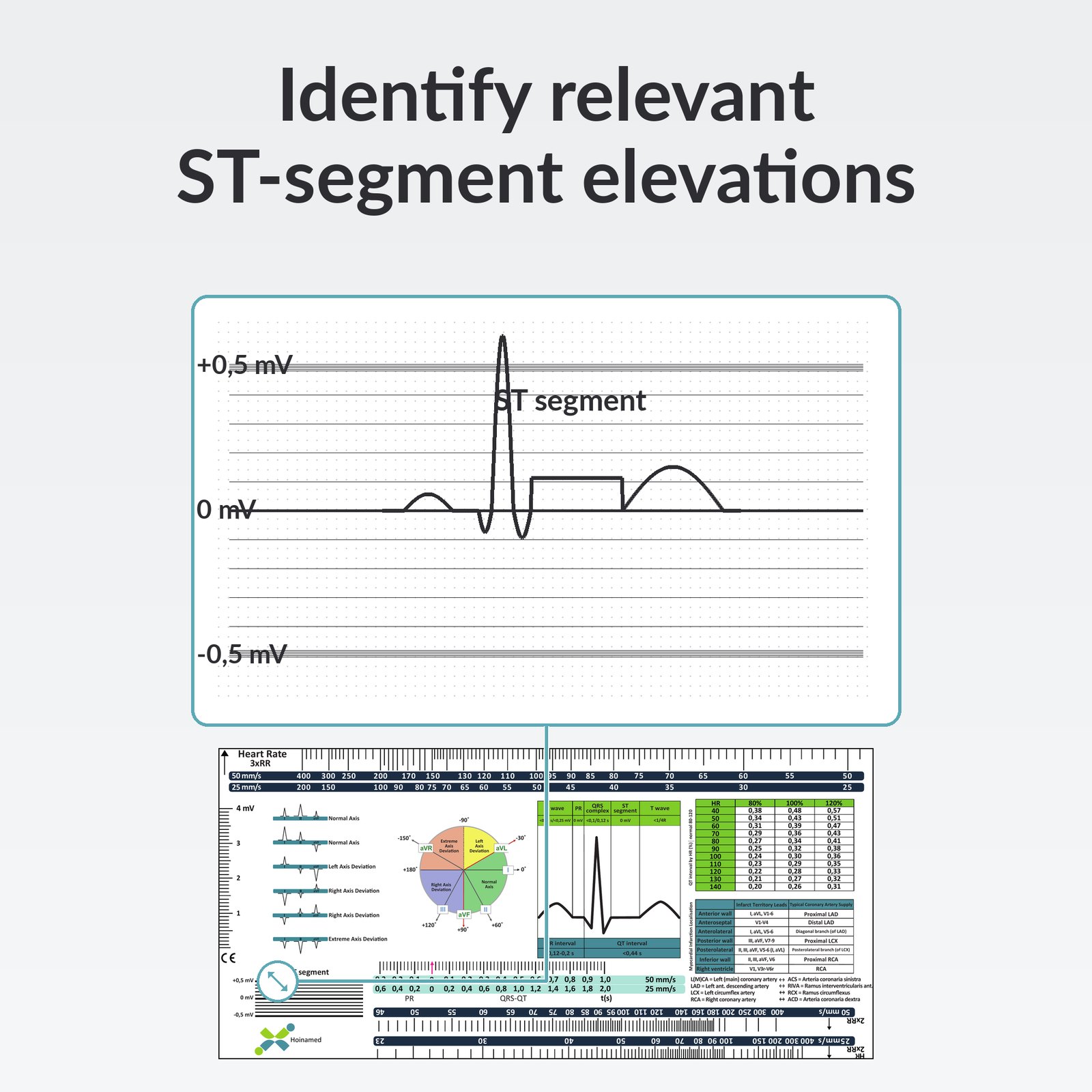 ECG Ruler – advertising image